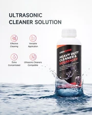 CREWORKS Ultrasonic Cleaner Solution Great for Carburetors Engine Parts More