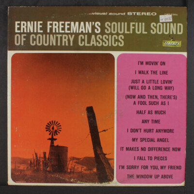 ERNIE FREEMAN: soulful sound of country classics LIBERTY 12'' LP 33 RPM