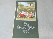 Wee Forest Folk WFF Brochure Catalog Pamphlet Price List 1999 Mice Figurines