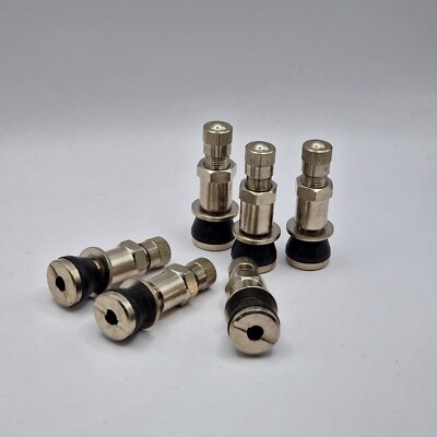 4 Stk. Metallventile Silber für Alu Felgen 8.3 mm Reifenventil für BBS RH OZ