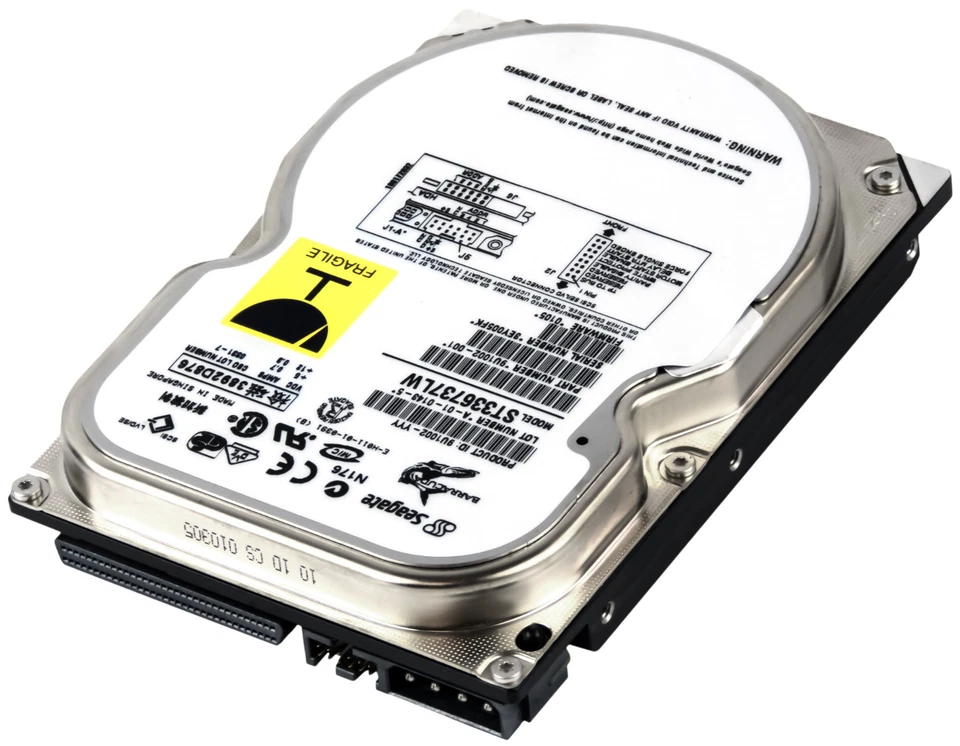 Hard Drive Seagate barracuda ST336737LW 36.9GB 7.2K U160 SCSI 3.5'' - Image 2 of 3