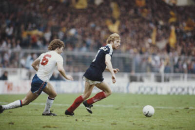 Scottish professional footballer and forward with Tottenham Hotsp - Old Photo
