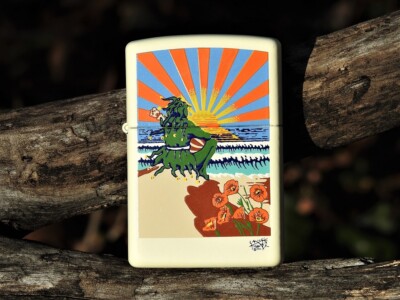 Stanley Mouse Sunset Jester Zippo Lighter - The Grateful Dead