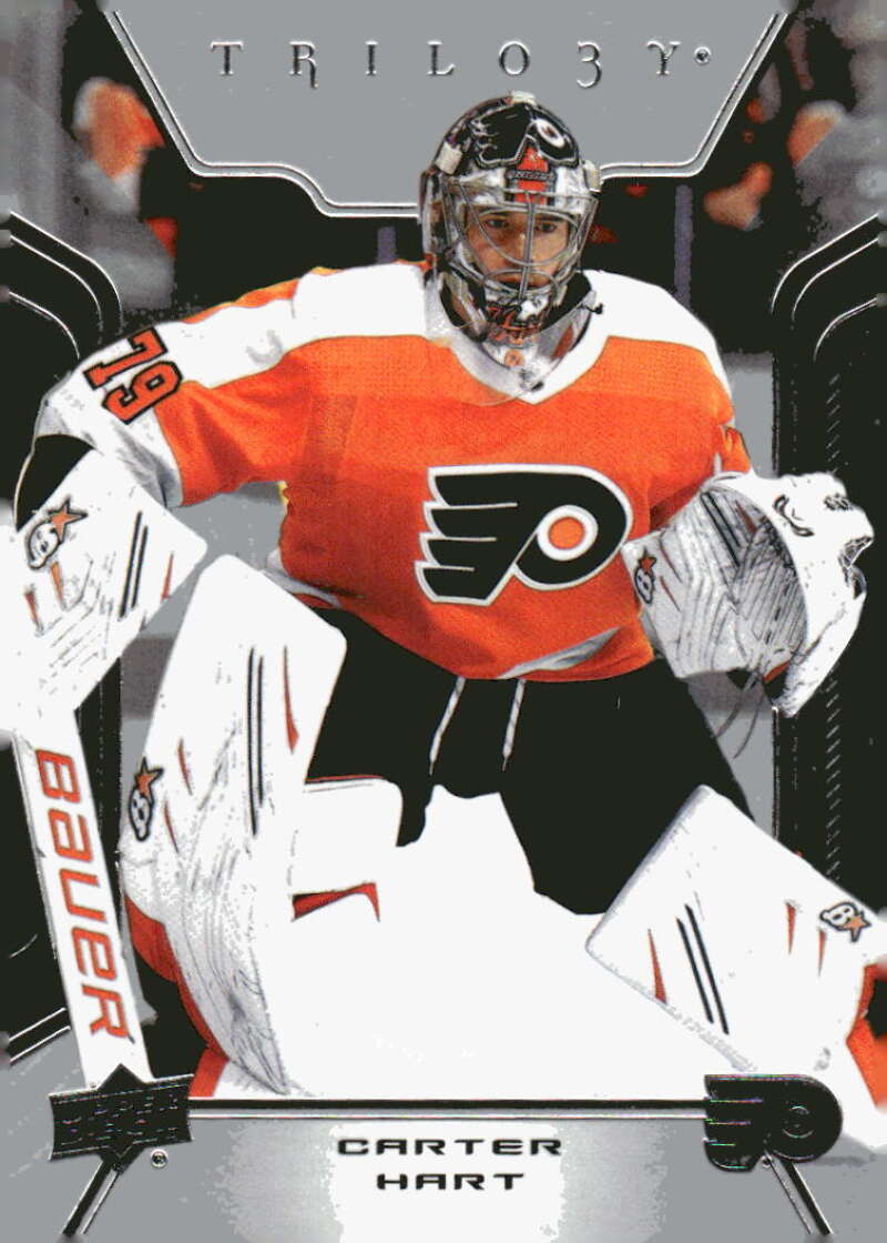 2023-24 Upper Deck Trilogy #21 Carter Hart Philadelphia Flyers | eBay