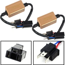 HB2 H4 9003 LED Headlight Decoder Canbus Load Resistor Error FREE Anti Flicker