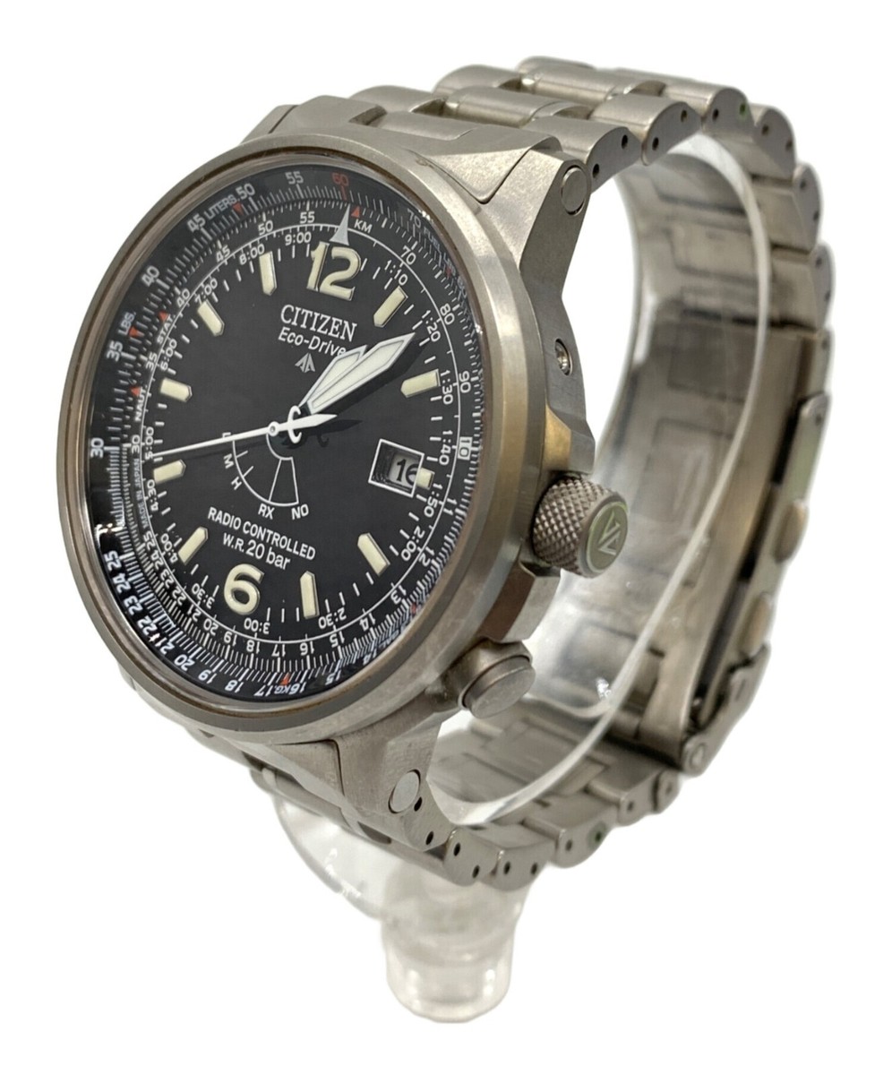 CITIZEN Eco-Drive H411-T003745 Men's Watch Black Dial Analog Round