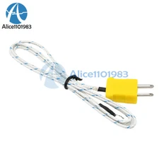 K Type Thermocouple Probe Sensor For Digital Thermometer 1M 100CM