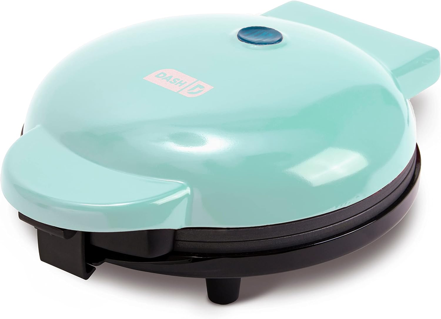 8-Inch Aqua Waffle Maker for Waffles, Paninis, Hash Browns, and More-image