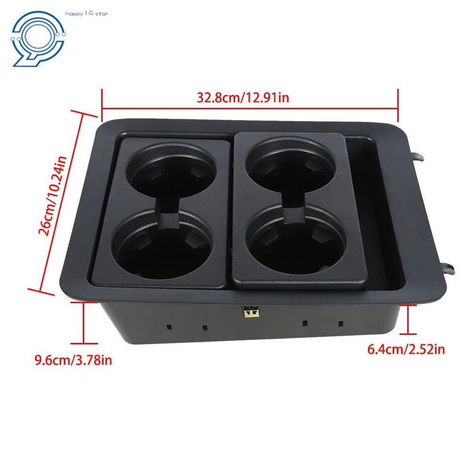 Portavasos consola central 22860866 para Chevrolet Silverado 1500 Avalanche 07-13 Foto 2 de 4