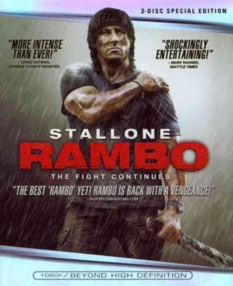 Rambo Blu-ray Sylvester Stallone