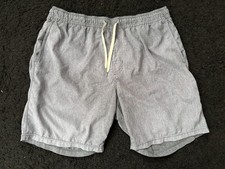 Fair Harbor Mens GRAY Lined Shorts Drawstring Pocket Swim Trunk Athletic Size XL