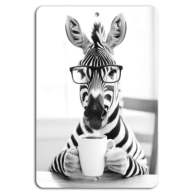 Zebra Brew: Quirky Coffee Break Vibes