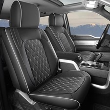 Umbrauto Seat Covers for Silverado/Sierra Nappa Leather Pickup Truck Custom ...