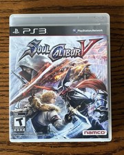 Soul Calibur V PlayStation 3 PS3 Video Game Complete Namco Fighting Tested