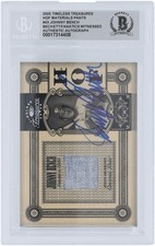 Johnny Bench Reds Signed 2005 Donruss Timeless Treasures #HOF-43 #/50 BAS Card