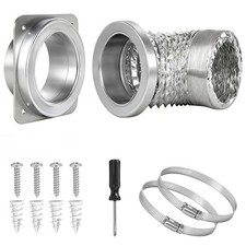 Magnetic Dryer Vent Connector Kit Airtight Seal Magnetic Dryer Vent Coupling ...
