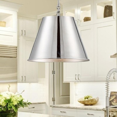 1 Light Pendant-Traditional Style with Transitional and Contemporary