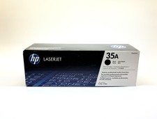 Genuine HP 35A Black Toner Cartridge CB435A NEW SEALED OEM LaserJet