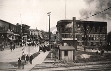 Street View Chelsea MI Michigan #8 RPPC Photo Postcard COPY Street View Chelsea MI Michigan #8 RPPC Photo Postcard COPY
