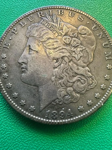 1894-S $1 MORGAN SILVER ONE DOLLAR good details better date m-51