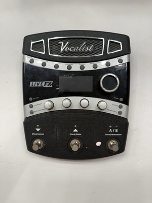 Digitech VLFX Vocalist Live FX Vocal Multi Effects Processor Pedal + PSU