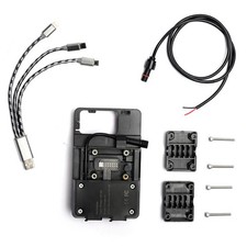 Motorcycle USB GPS Holder Mobile Phone Bracket NEW For BMW R1200GS LC R1250GS FC