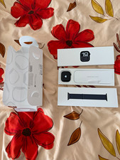 Apple Watch Series 10 46mm Jet Black Aluminium GPS 32GB Sport Loop 100% battery