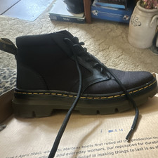 Dr. Martens Bonny Black Canvas Chukka Lace-Up...