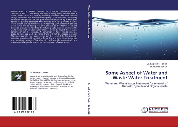 Some Aspect Of Water And Waste Water Treatment Kalpesh S. Parikh-image