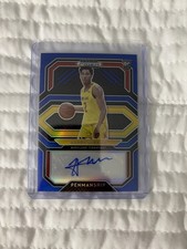 2021-22 Panini Prizm Draft Picks - College Penmanship Aaron Wiggins Blue /149