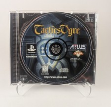 Tactics Ogre (PS1) 1997 Atlus RPG Game + Back Cover Art | TESTED | AUTHENTICC