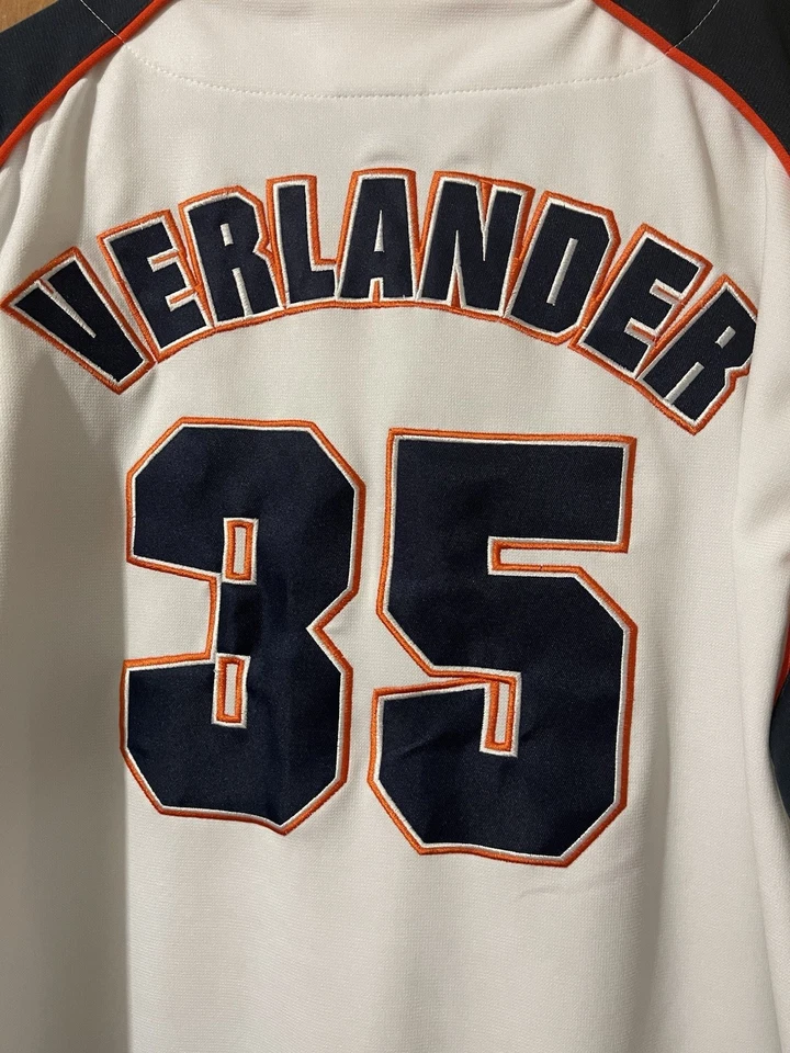 AUTHENTIC MAJESTIC XXL, JUSTIN VERLANDER DETROIT TIGERS Jersey True Fan Series - Image 2 of 4