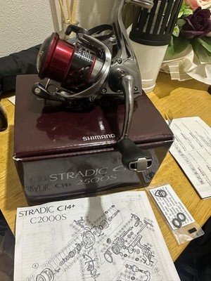 Used SHIMANO STRADIC CI4+ 2500S spinning reel