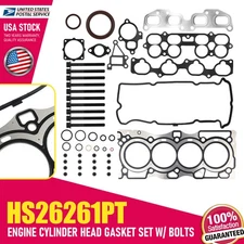 1X HS26261PT Engine Cylinder Head Gasket Set W/Bolts For Nissan Altima 2002-2006