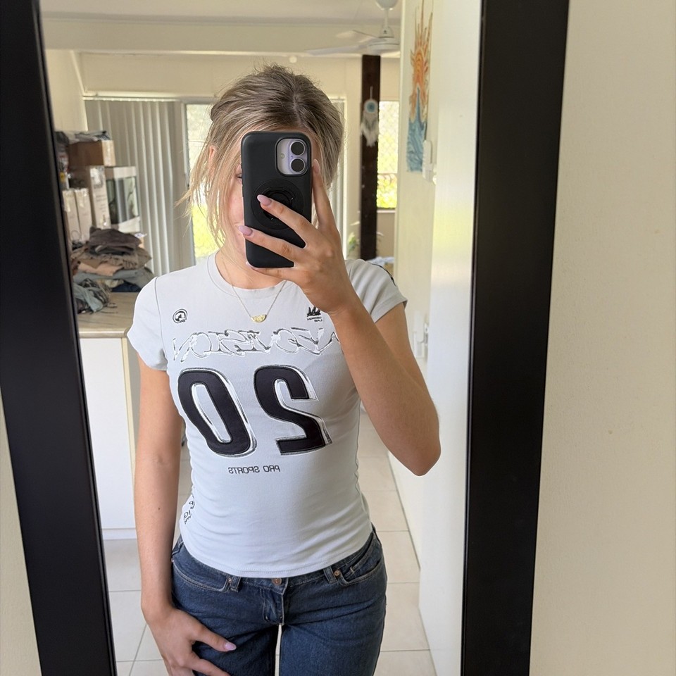 Neovision Grey Baby Tee