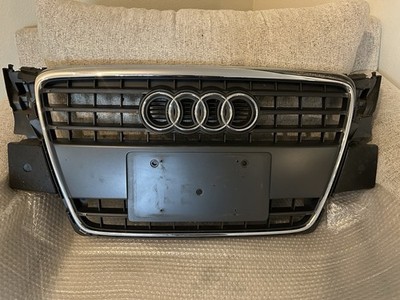 OEM B7 Audi A4 Front Bumper Radiator Grill Grille Silver 8K0853651