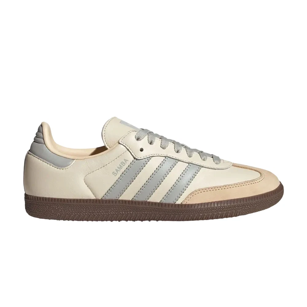 adidas Samba OG Cream White Wonder Silver W for sale | eBay