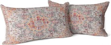 Boho Pillow Covers 12x20 Decorative Farmhouse Cushion Covers Set of 2 Snycler