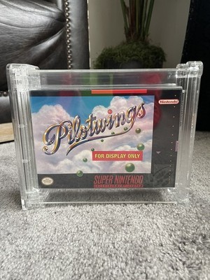 Pilotwings (SNES, 1991) WATA 9.4 Display Box VGA Sealed