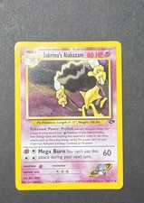 Sabrina's Alakazam 16/132 Gym Challenge Holo on eBay
