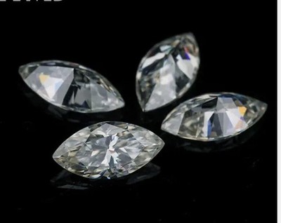 IF Klarheit Lose CVD Diamant 4 Stk Los Marquise D Farbe 2 X 4 Mm Zertifiziert