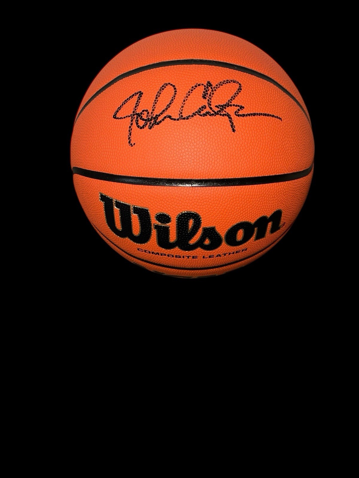 John Calipari Autographed Signed Arkansas Razorbacks NCAA LOGO BASKETBALL KENTUCKY ARKANSAS HEAD COACH JSA 
