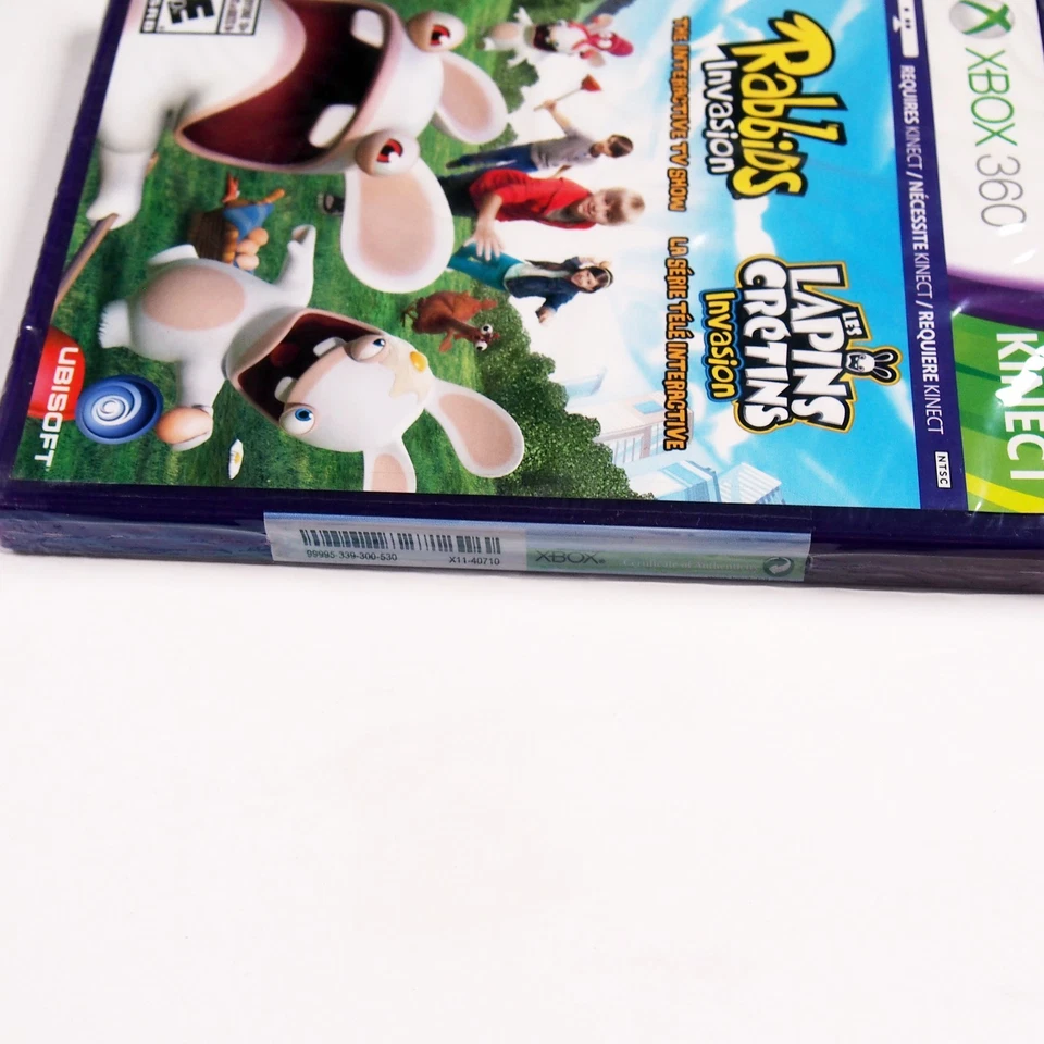 Rabbids Invasion Xbox 360 Kinect Sealed Bilingual NTSC Ubisoft Brand New -Sealed - Image 4 of 4