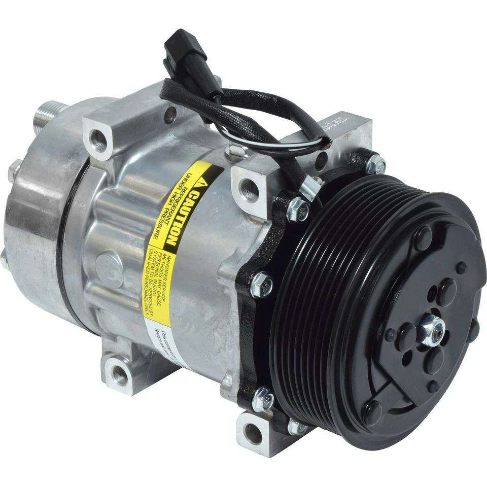 Compresor de aire acondicionado UAC para Dodge W250 1990-1993 5,9 L L L6 diésel turboalimentado Foto 2 de 2