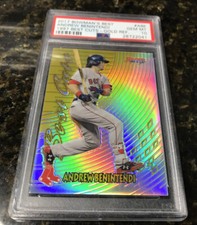 2017 ANDREW BENINTENDI SP/50 BEST CUTS GOLD REFRACTOR RC PSA 10 GEM MINT POP2