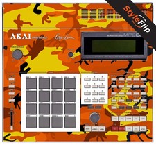 Akai MPC-60 Skin  Camo Orange  Protective Decal  StyleFlip Skins
