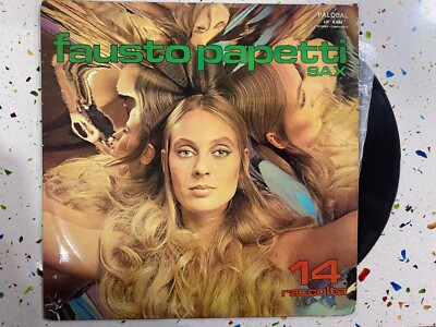 Fausto Papetti Sax LP Vinyl 14 Racolta The Summer Knows Meme Si Je T'aime Bangla