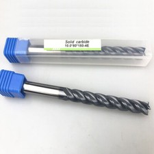 10mm Solid Carbide End Mill 4 Flute Extra Long Shank 150mm CNC Cutter Tool