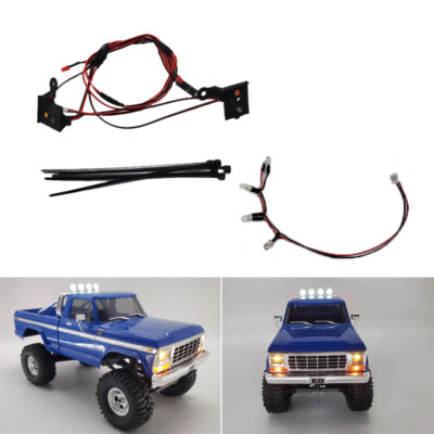 AXspeed RC LED Phare avant et arrière 1/18 Kit de feux