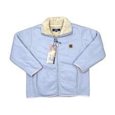 Early 00's PUFFA "Windproof" Fleece Lined Full Zip Fleece Sweatshirt Women's XS